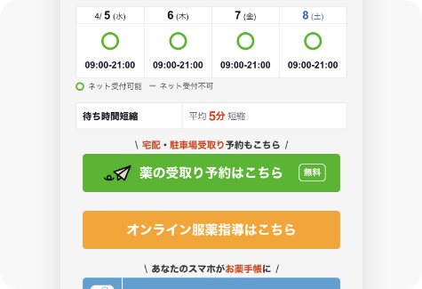 処方箋ネット予約
